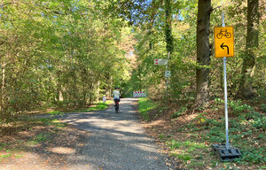 Sperrung Radweg B40