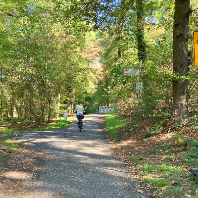 Sperrung Radweg B40