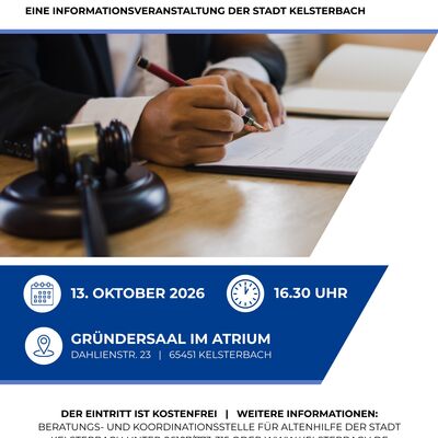 Infoveranstaltung Vorsorge