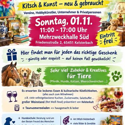 Kelsterbacher-KunstBasar-Flohmarkt